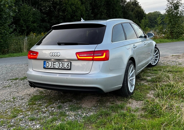 Audi A6 cena 47900 przebieg: 344000, rok produkcji 2013 z Karpacz małe 106